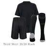 Camisa de futebol infantil BellingHAM uniforme de treinamento conjunto infantil adulto 240318