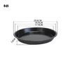 6/8 tum rund pizzaplatta Pizza Pan Deep Dish Tray Kolstål Non-stick mögel Bakning Tool Baking Pan Pan Mönster