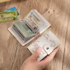 Kartki identyfikacyjne uchwyty anty -złodziej Cat Bank Karty autobusu kredytowego Cover Cover Busin Shield Card Card Holder Moneta Portfel Portfel Organizator P6GB#