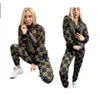 Designer Womens Tracksuits Moda Casual Manga Comprida Duas Peças Jogger Set Senhoras Outono Marca de Luxo Treino