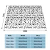 Decken Decke Flanell Frühling Herbst Musiknoten Skalen Warme Überwürfe für Winterbettwäsche
