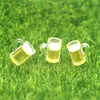 Wine Glasses 10 Pcs Micro Landscape Ornament Mini Fridge Accessories Decorations Resin Child