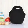 Borsa da pranzo portatile in neoprene per le donne Bambini Viaggio Picnic Isolamento termico Conservazione degli alimenti Colazione Organizer Pouch Lunch Box Tote T7AX #