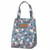 Fi Sac à lunch isolé thermique belle chat multicolore boîte de petit-déjeuner sacs femmes portable sac à main pique-nique produits de voyage P4Zw #