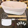 Baking Tools Professional Proofing Basket Kit With Linen Insert Banneton Bread Set Washable For Kitchen Home Bakery