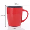 Tazze Tazza da caffè termica in acciaio inossidabile 304 a doppia parete da 400 ml con coperchio Tazza da tè per acqua per bambini anti-caduta portatile con isolamento termico