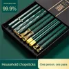 Chopsticks No Moldy Widely Used Not Storage Household Green Gold Pillow-shaped Chopstick Rack Mildew