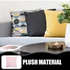 Pillow Bathroom Decorations Solid Color Cover Couch Pillowcase Simple Sofa Decorative Covers Throw