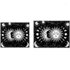 Tapestries Sun And Moon Tapestry Wall Hanging Black White Aesthetic As Art