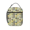 Custom Orla Kiely Multi STEM Lunchbag Women Kühler thermisch isolierter Lunchboxen für das Büro für Erwachsene K5YJ#