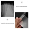 Naklejki okienne 400pcs laminowanie arkusza termicznego Film termiczny Clear Sheets Papierowe woreczki