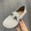 Casual Shoes Summer Women Flats Fashion Mullers Plus Size Patent Leather Female Loafers