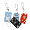 Caixa de crachá de cartão de banco de trabalho de plástico à prova d'água para mulheres Bonito Carto Card Cover ID Bus Nome Busin Capa de cartão de crédito Bolsas M7Lf #