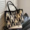 Grand sac femme toile printemps été sacs à main pour femmes 2023 nouvelles dames sacs à main épaule boutique sac fourre-tout Bolsa Feminina j9yk #