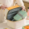 Thermaltasche Lunchbox für Arbeit Picknicktasche Auto Bolsa Kühlschrank tragbarer Kühlertasche Food Rucksack T9L4#