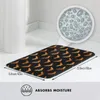 Alfombras de baño Spooky Bat Bats Mat Antideslizante Impresión de Halloween Inodoro Secado rápido para la ducha Decoración para el hogar Alfombra de baño absorbente de pies