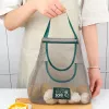 Sacs de magasin de grande capacité Alimentaire Fruits Légumes Organisateur réutilisable Sac Sacs à main en maille Sacs de rangement de cuisine suspendus anti-poussière W66O #