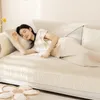 Krzesło obejmuje sofę poduszkę z antypoślizgową cząsteczki silikonowe uniwersalny ręcznik gruba pluszowa pokrycie do pokoju stylowego