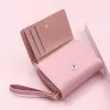 wallets for Women Kawaii Cute Wallet Luxury Designer Lady Pink Purse Womens Wallet Small Women Leather Wallet Coin Purse C1lx#