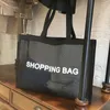 Transparent Nyl Shop Bag Transparent stor kapacitet E axelhandväska andningsbar strandförlagra väska J1PC#