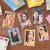 50 Pcs Tengyi's New Original Cute Carto Small Card Case Girl Star Love Bean Photo Protecti Card Film Packaging Bag C3dh#