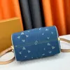 Designer de luxo crossbody cag travesseiro saco das mulheres de alta qualidade jacquard denim bolsa de ombro bolsa carteira de couro vintage em relevo sacola 25 homem crossbody saco