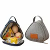 Mini Triangular Insulati Saco Folha de Alumínio Térmico Almoço Tote Estudante Bola de Arroz Saco Almoço Bento Almoço Carry Bags d75f #