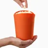 Bowls Silicone Microwave Popcorn Bucket Reusable Practical DIY Maker Popcorns Box Kitchen Accessories