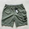 6 Farben, eine Linse, Brille, Taschenhose, Shorts, lässig, gefärbt, kurze Strandhose, Sweatshorts, Badeshorts, Outdoor-Jogging-Trainingsanzug, Größe M-XXL, Schwarz