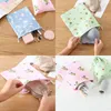 casual Women Cott Drawstring Shop Bag Eco Reusable Folding Grocery Cloth Underwear Pouch Case Travel Xmas Gift Bag O2Mz#