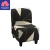 Housses de chaise Housse de canapé sans accoudoirs 1 place Housse de protection extensible colorée complète simple