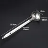 Measuring Tools Portion Ladle With Long Handle Kitchen Measure Stainless Steel For Baking Stirring Bar Pouring Portioning Soups Sauce