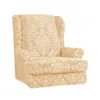 Housses de chaise housse à oreilles fauteuil meubles protecteur canapé housse avec coussin