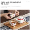 Teaware Sets Japanese Style Tea Ware Household Glass Cup Drinking Supply Ceramic Teapot Vintage