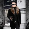 Men's Trench Coats European And American Youth Mid Length Maoni Business Wear Autumn/Winter Coat