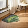 Carpets Art Creative Silk Circle Floor Mat Comfortable Refreshing Entry Door Mats Non-slip Rug Kitchen Bathroom Easy Care PVC Rugs Tapis