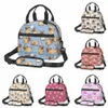 Mignon Pug Dog Sac à lunch isolé pour femmes enfants Boîte à lunch thermique Sacs fourre-tout portables pour le travail scolaire Pique-nique Plage Voyage T3il #