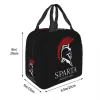 spartan Mol Labe Sparta Warrior Lunch Box Waterproof Warm Cooler Thermal Food Insulated Lunch Bag for Women Picnic Tote Bags P2Eb#