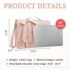Teleczka Ecosusi dla kobiet dla kobiet Messenger Backpack Pu skóra 14 -calowa torba na laptop