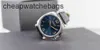 Paneraiss Luxury Wristwatches Submersible Watches Swiss Technology Mechanical Luminor på grund av PAM00728 Blue New Mens Watch 42mm Box Papers