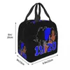 Zeta Phi Beta Lunch Bag Kobiety ciepłe chłodnica izolowane pudełko na lunch dla dzieci w szkole Picnic Torby z jedzeniem p2na#