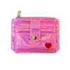 2021 Babysbreath Laser Shining Card Bag Girls Driver's License Bag Heart HASP ID Kreditkort Holder Holder Case Busin Card Bags V3RU#