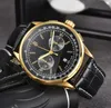 المصمم الفاخر الرجال يشاهد Navitimer Montre Endurance Pro Avenger Mens الساعات عالية الجودة RELOJ 44MM حزام مطاطي Chronograph 1884 WRISTWATCHES Rubber #4568