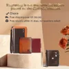 Véritable cuir Men Portefeuille Luxury Travel Credit Card Solder Credential Purse Purse Crayt Busin Mey Small Coin Male Walit T173 # #