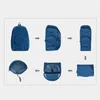 Backpack Travel Foldable Memory PU Fabric Waterproof Dustproof Material Folding Bag