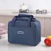 Borsa per il pranzo per donne uomini impermeabili per pranzo isolato termico isolato bento sacca insulato borse da pranzo addensato J1PC#