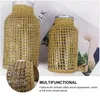 Vases Straw Glass Vase Container Vintage Porcelain Flower Decor Rattan For Flowers