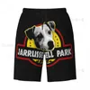 Shorts masculinos Jack Russell Terrier Filhote de cachorro Love Board Mens Cool Beach Briefs Pet Dog Calções de banho de secagem rápida