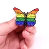 LGBT Rainbow Insects broszka urocze filmy anime Gry Hard Enomel Pins Zbierz kreskówkę broszkową plecak w torbie z okładką klapy