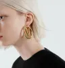 Ny stil Pearl Big Hoop örhängen Lady Letter Pendant Gold Earrings Designer Jewelry Diamond Ear Studs Set for Charm Women With Original Box